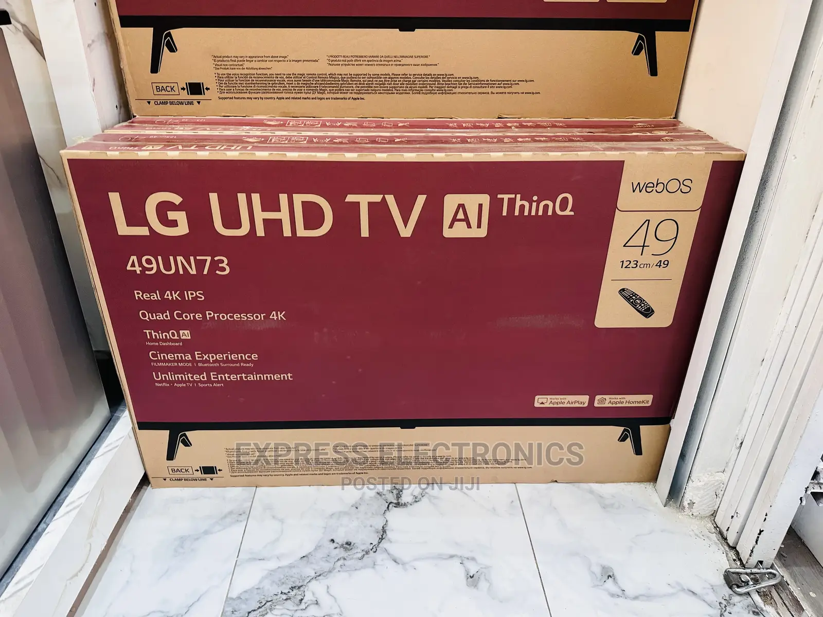 Nearly Sealed in Box 49UN7340 LG UHD Screen Smart
