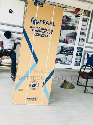 Bottomfreezer Unique Pearl Fridge PF-400B Doubledoor