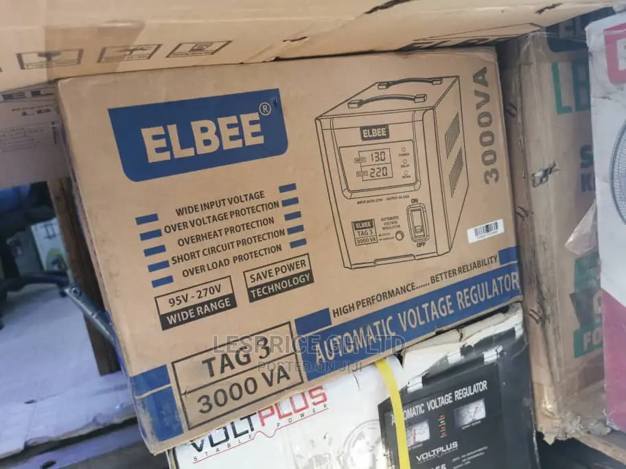 Elbee 220v Auto Stabilizer Safe to Use
