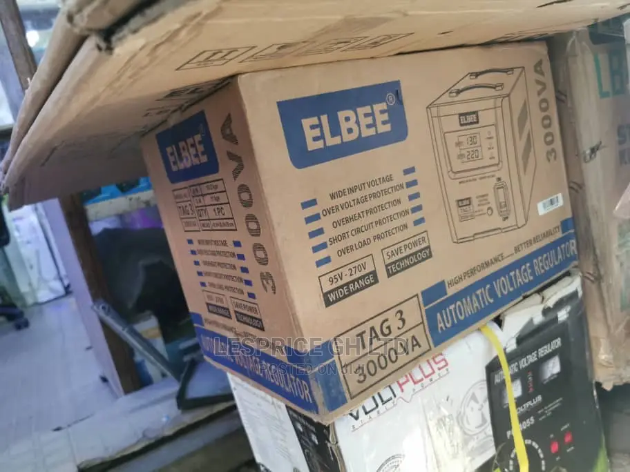 Tag3 3000VA Auto-Stabilizer Elbee Papapaa