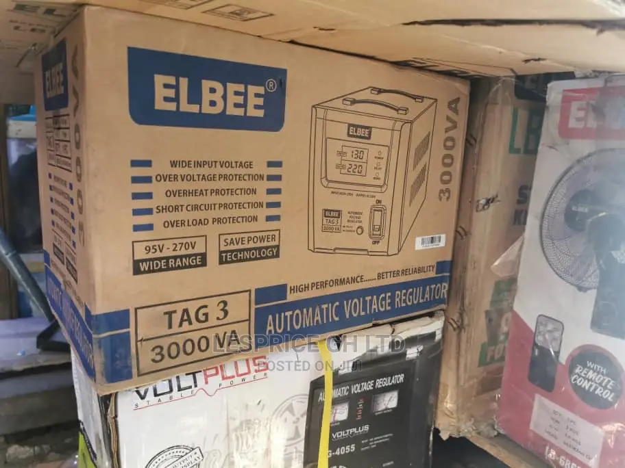 Buy for Less at Elbee Voltage Stabilizer 