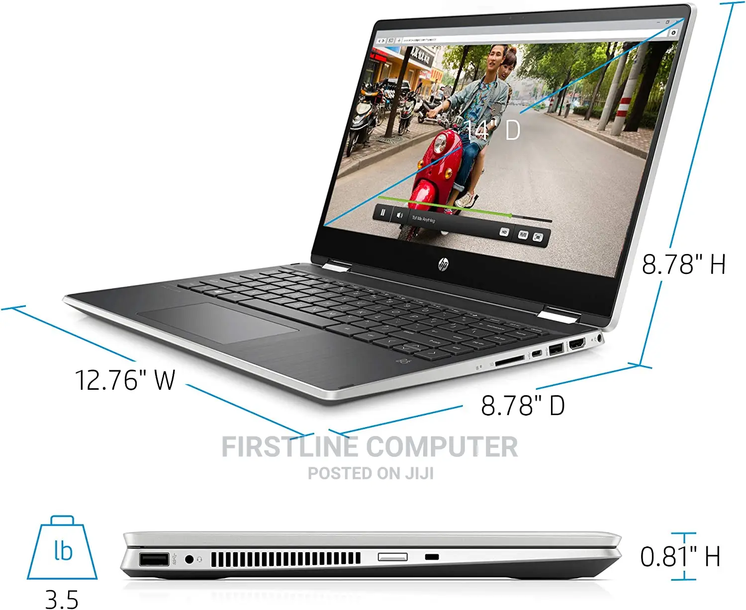 New Laptop HP Pavilion 15 16GB Intel Core I7 SSD 512GB
