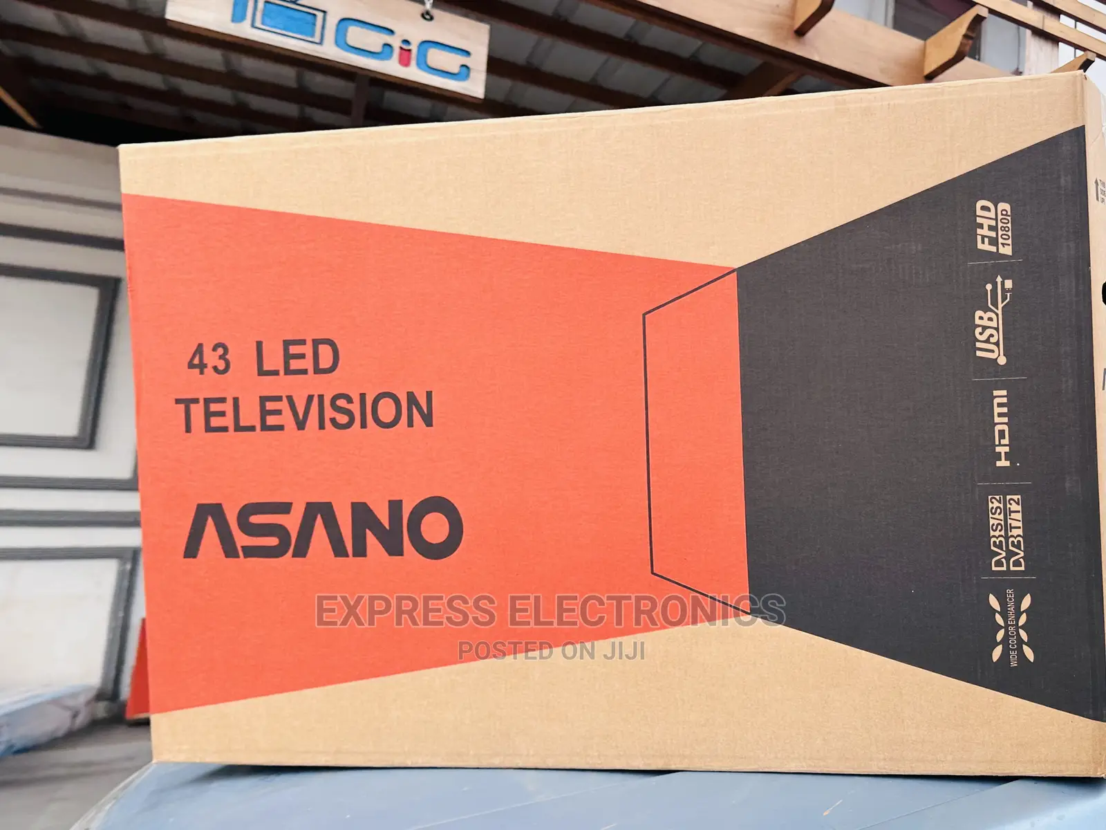 Ultra Sound Effects Asano 43”FHD Satellite Digital Tv