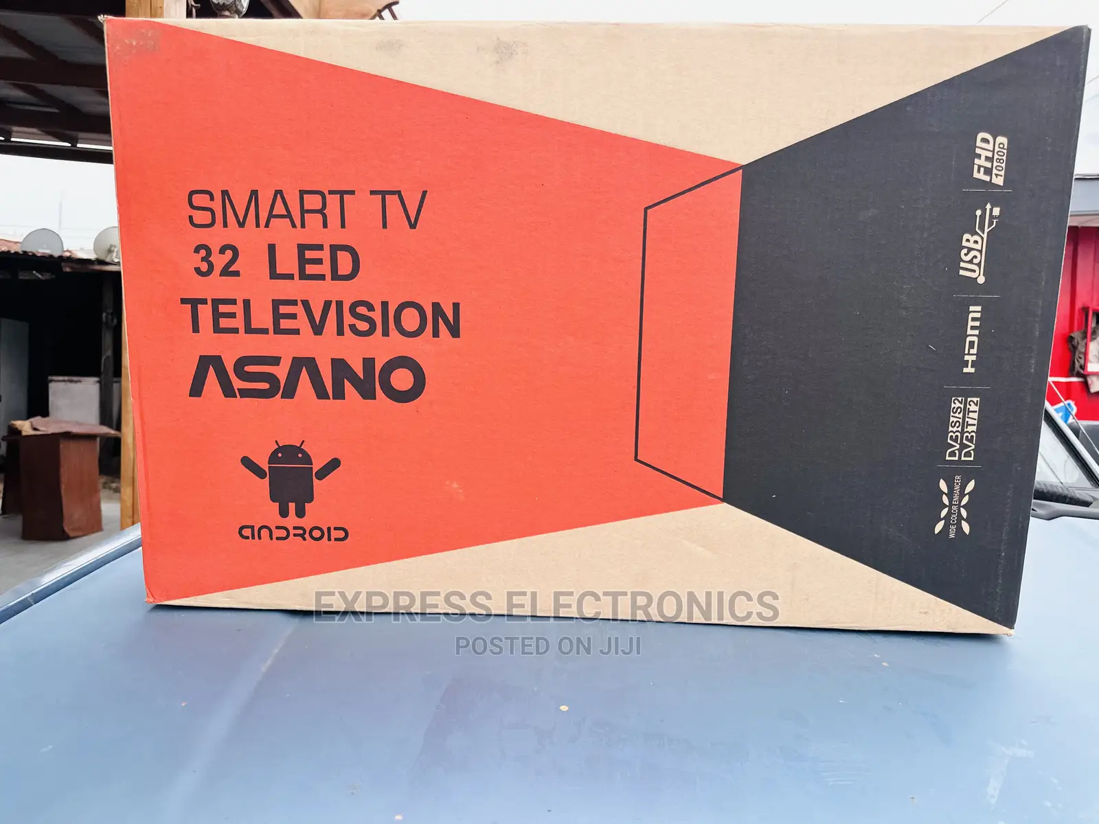 Crisp View FHD Android Satellite Asano 32”