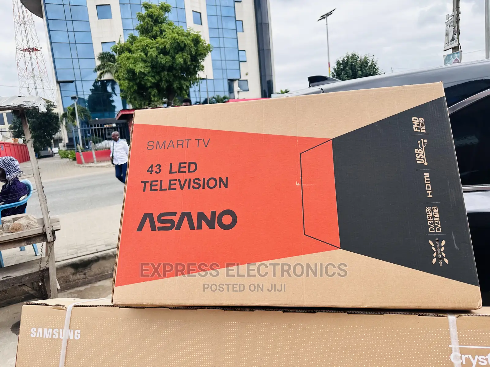 Ultra Sound Quality Asano Smart 43” Tv 