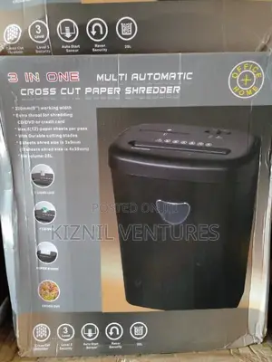 Paper Shredder (Cross Cut)