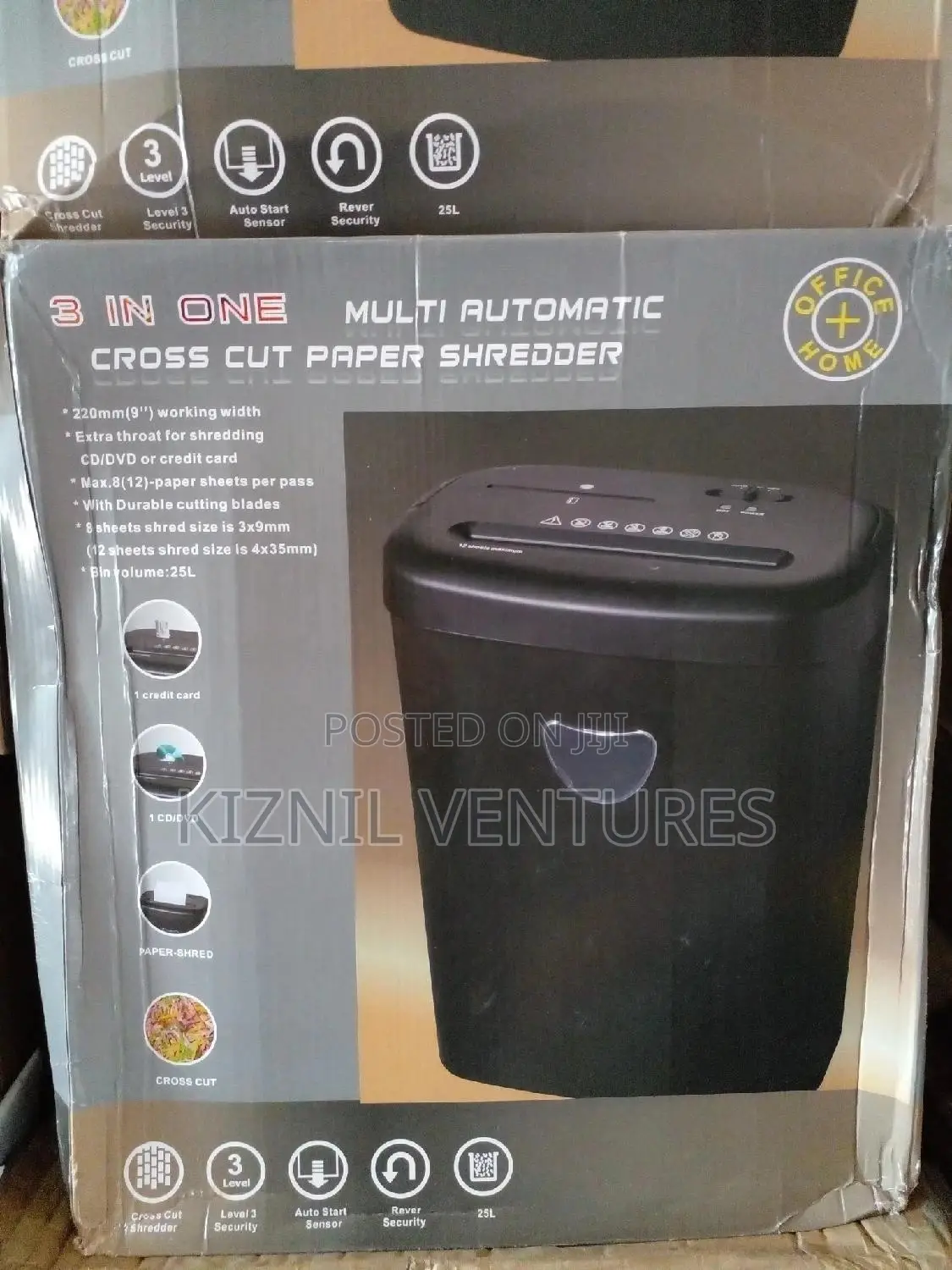Paper Shredder (Cross Cut)