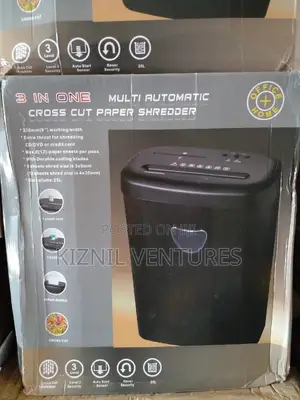 Paper Shredder (Cross Cut)