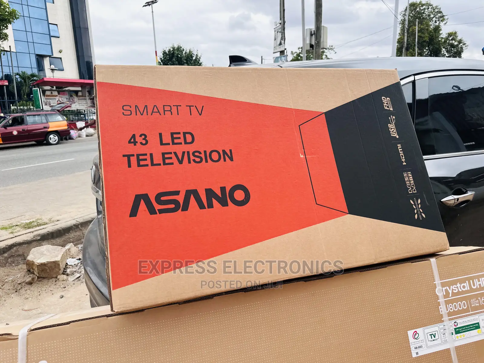 Crisp View Clear Smart 43”FHD Android Asano