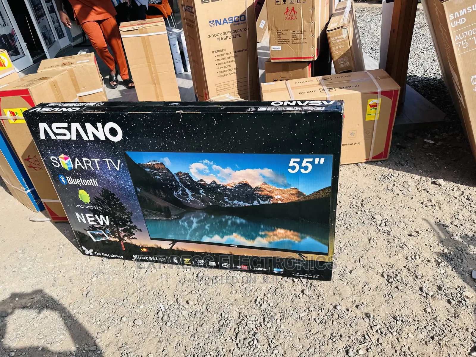 AsanoUHD Smart 55”Tv