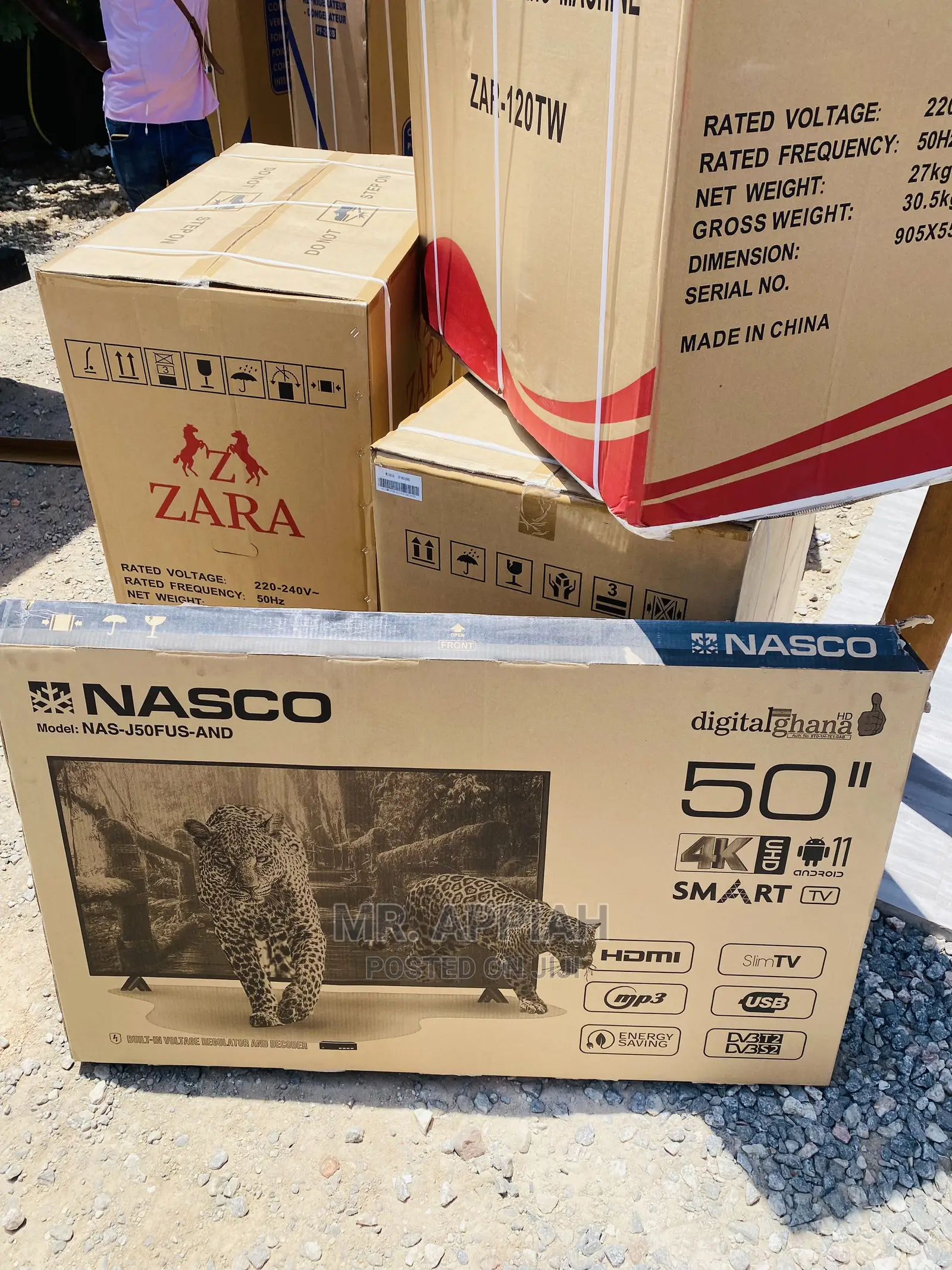 Foreign Standard 50 Inch Nasco Full HD Digital Satelite Tv