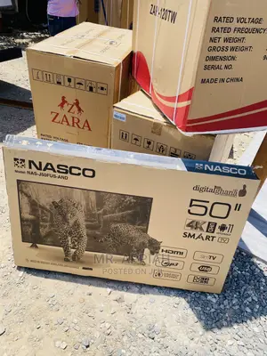 Foreign Standard 50 Inch Nasco Full HD Digital Satelite Tv