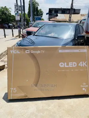 Authentic TCL 75 Qled 75 Inch QLED Smart Google Tv,.