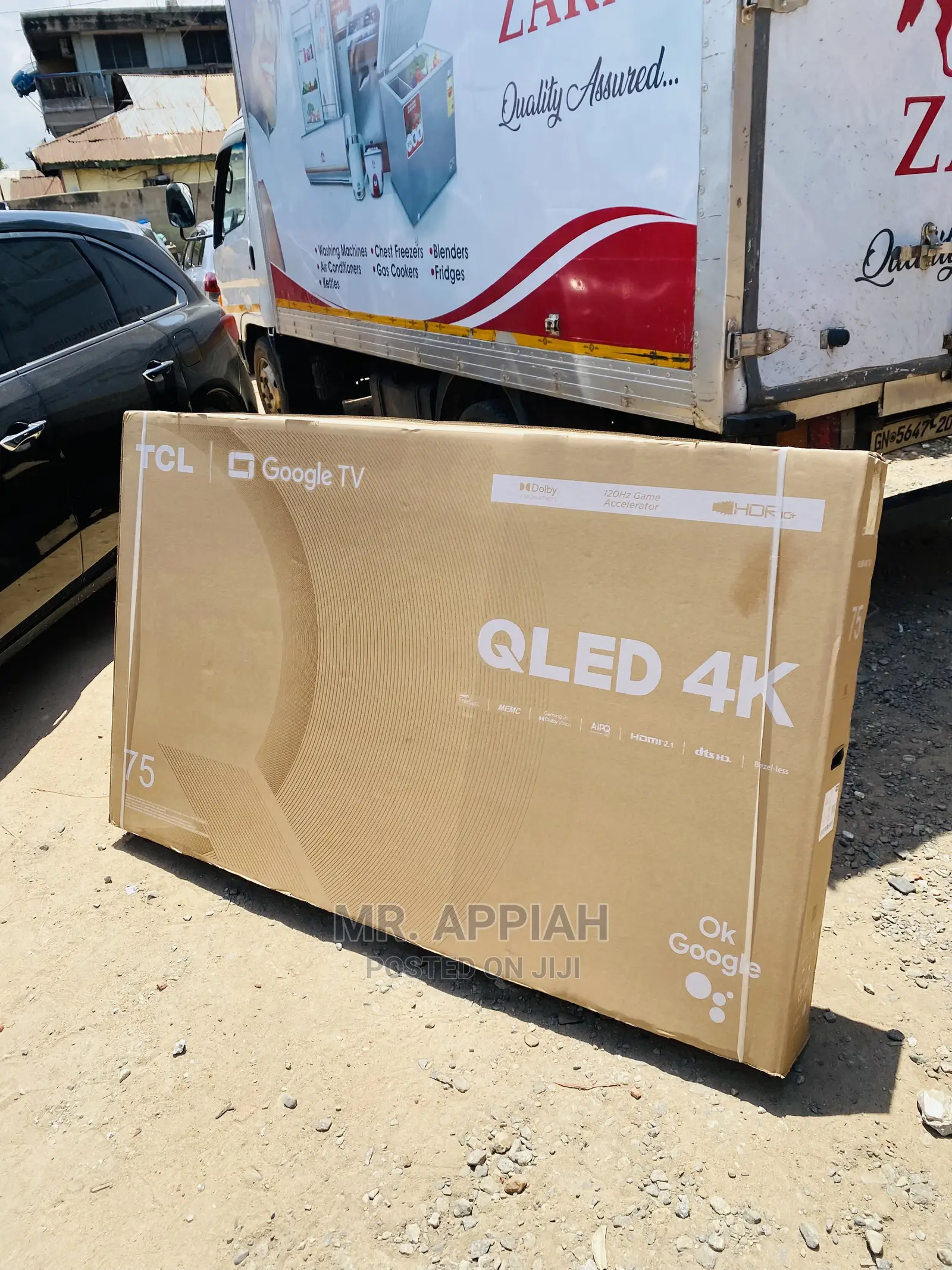 Experience the Thrill of Tv With TCL (75 Qled)75” Google Tv