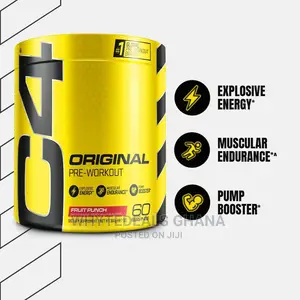 C4 Original Sugar Free Preworkout Energy Men WOMEN 60serving