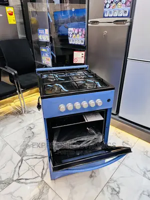 Neatly Sealed in Box Blue Volcano 4buner Gas Cooker Oven