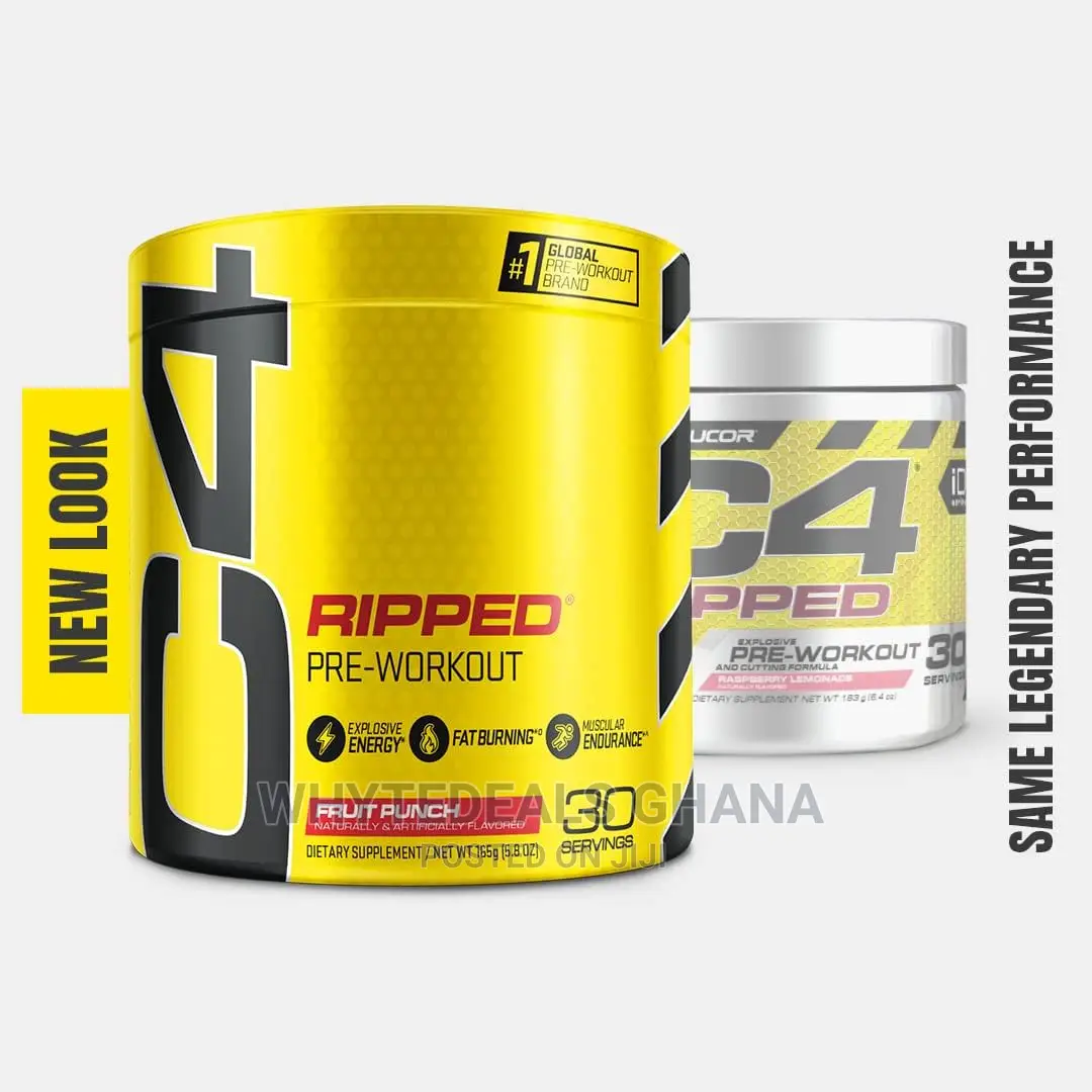 C4 Ripped Pre Workout Fruit Punch FOR ENERGY WEIGHTLOSS