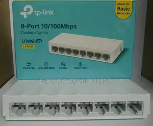 Tp-Link Tl-Sf1008d 8-Port 10/100mbps Desktop Switch