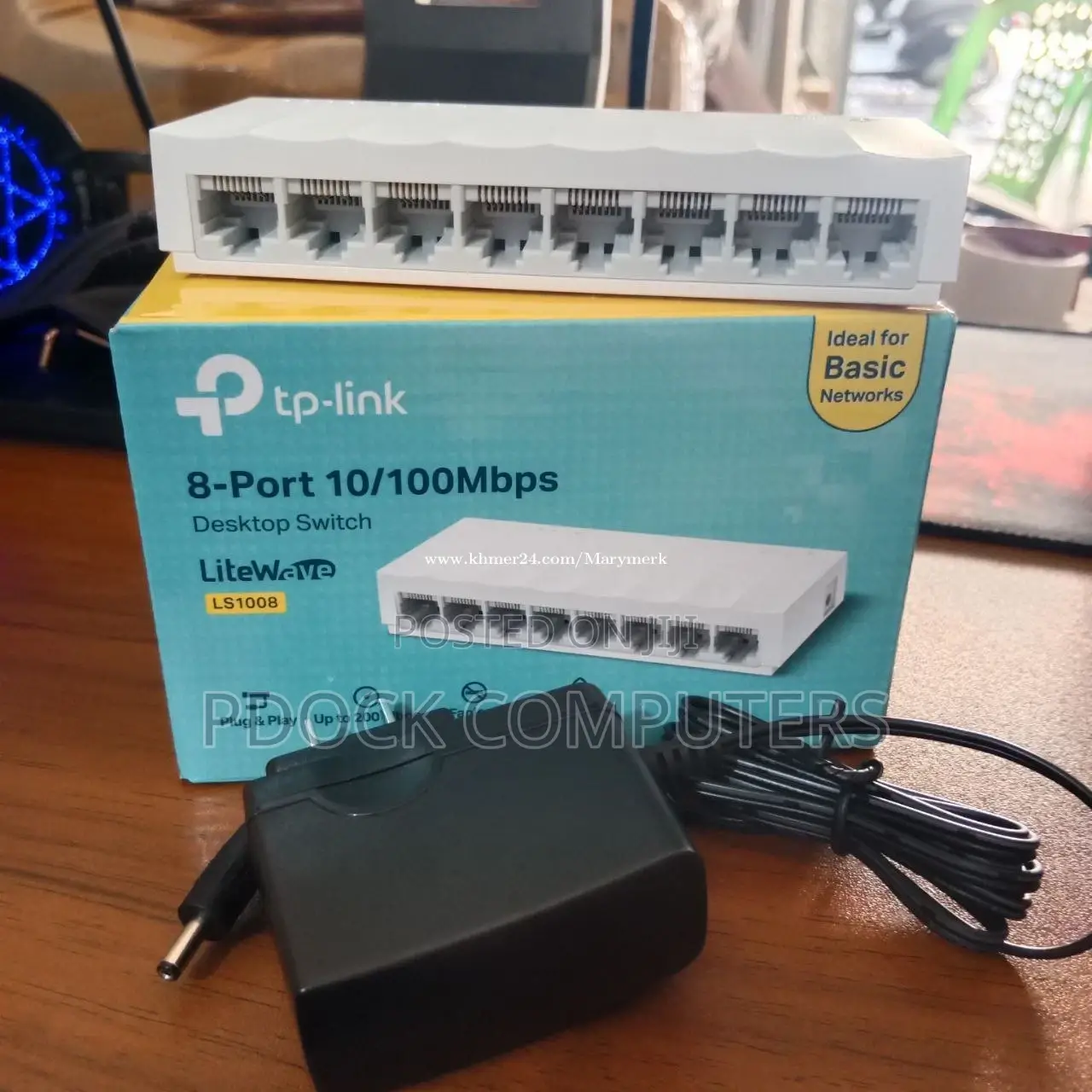Tp-Link Tl-Sf1008d 8-Port 10/100mbps Desktop Switch