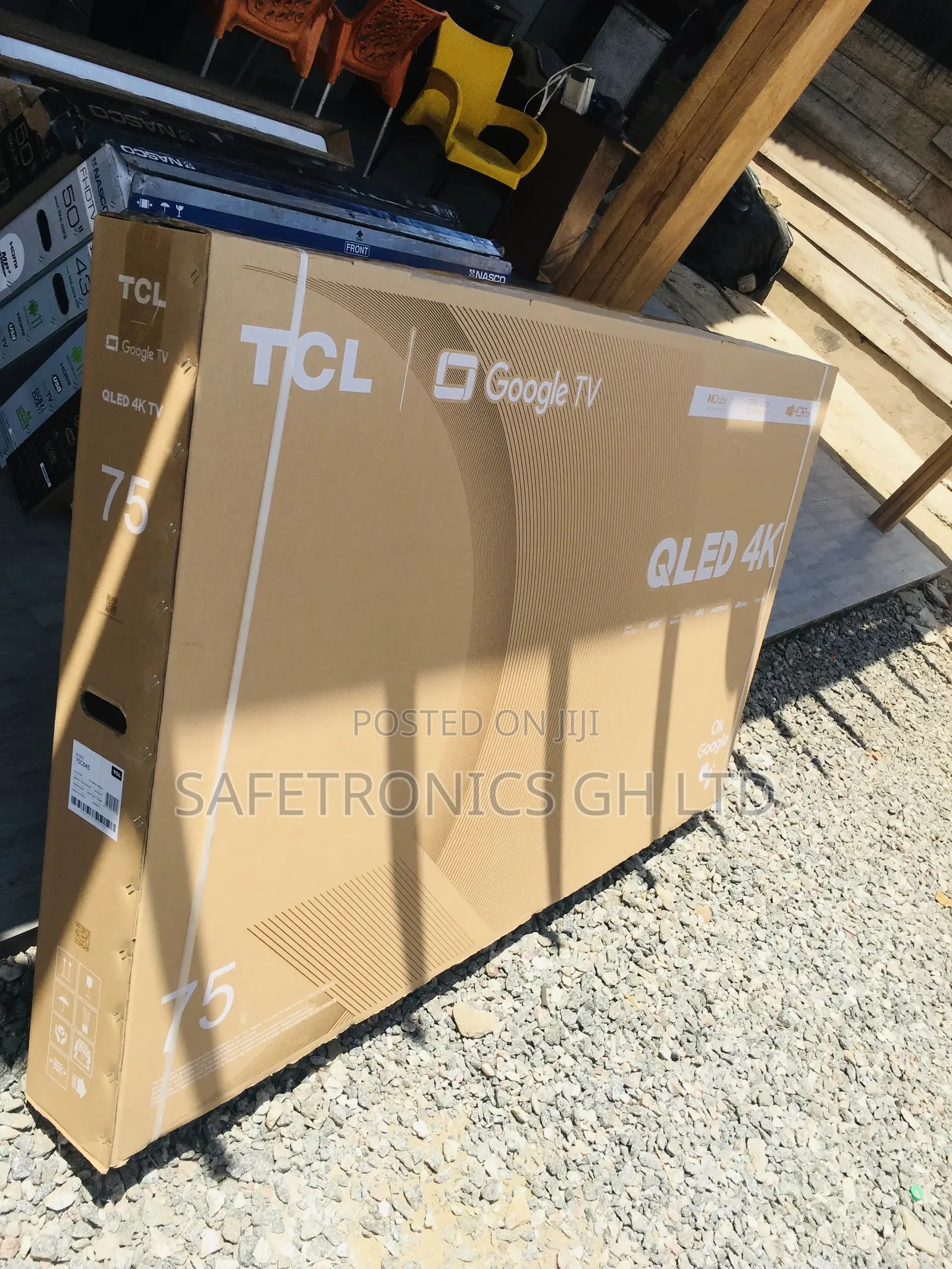 Newly Sealed QLED 75 Inches TCL Glossy Tv