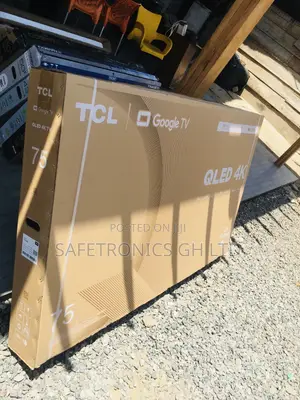 Newly Sealed QLED 75 Inches TCL Glossy Tv