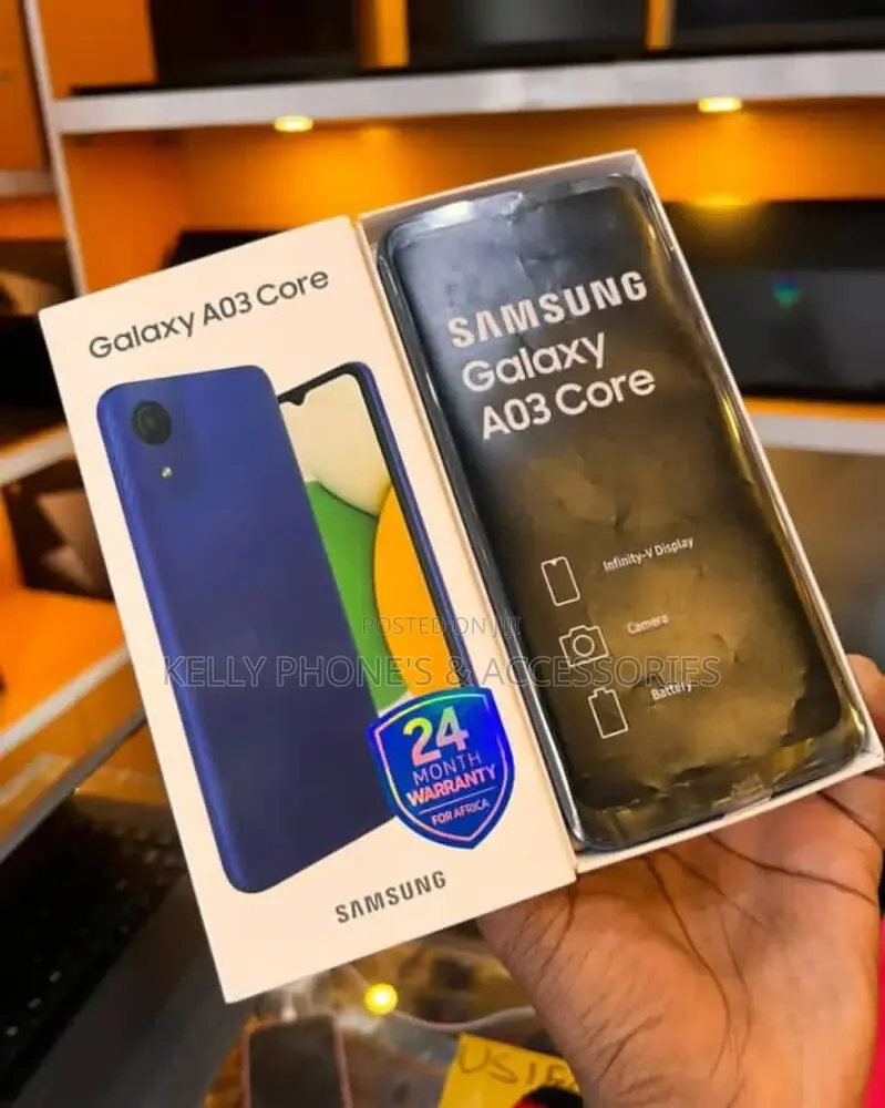 New Samsung Galaxy A03 Core 32 GB Black