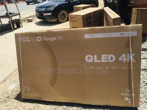 Reliable 75 Inches Glossy TCL QLED Smart Tv