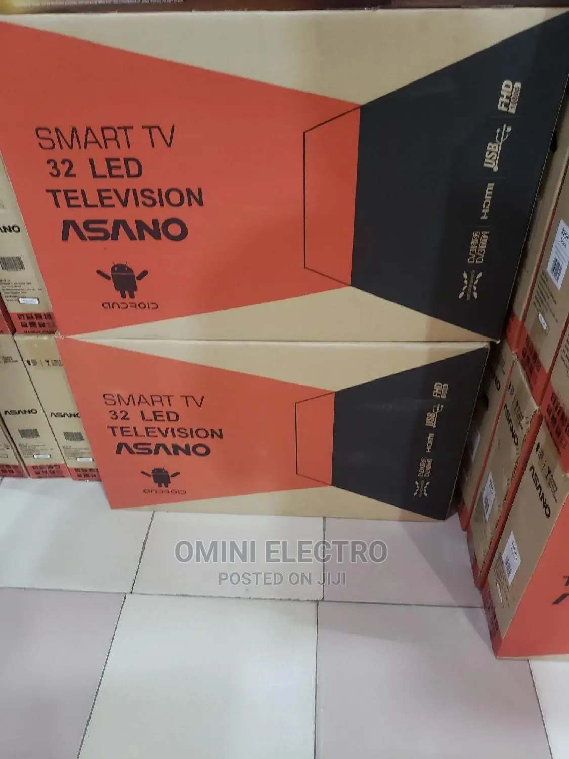 Brand New Asano 32 Led Smart Android Tv