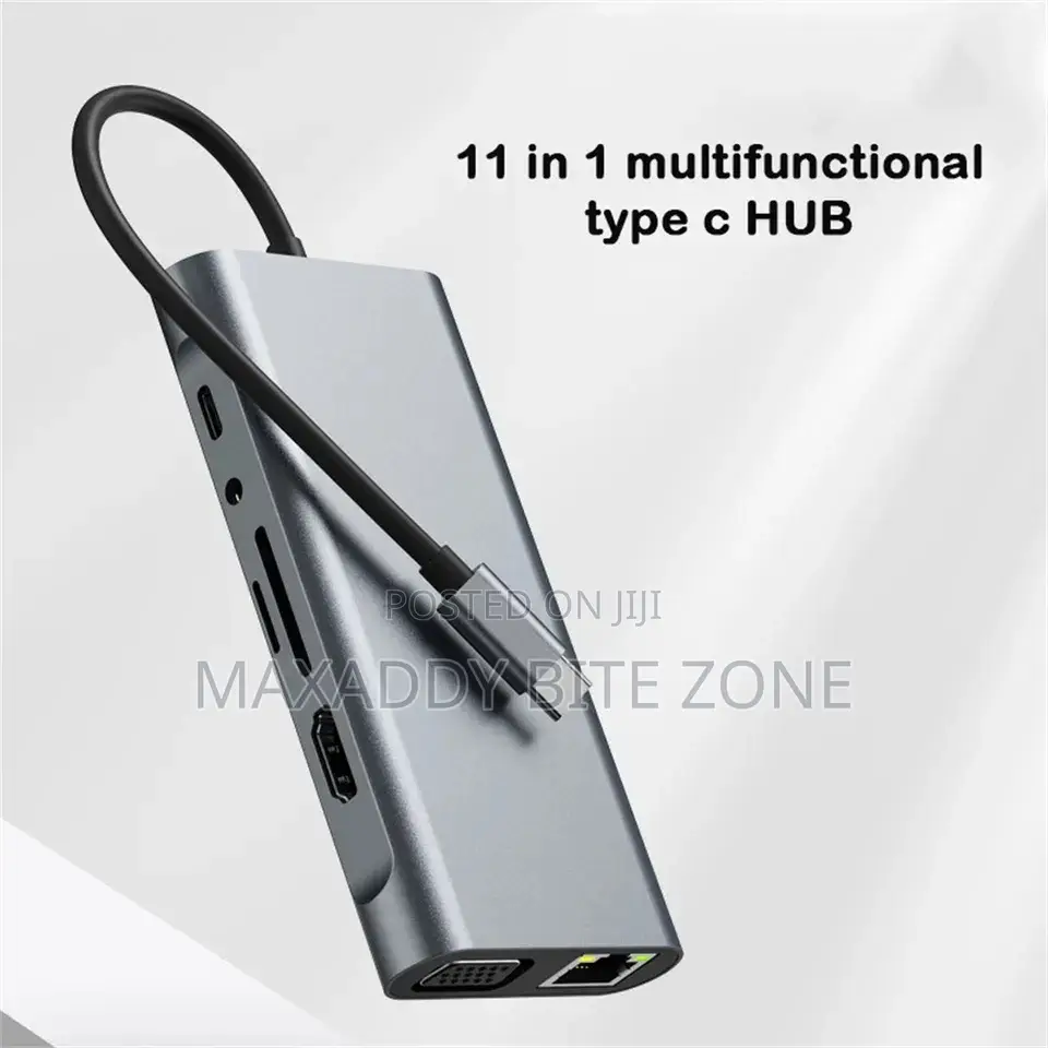 11 in 1 Usb 3.0 Type C Usb-C Data Hub Hdmi Vga Pd Charger