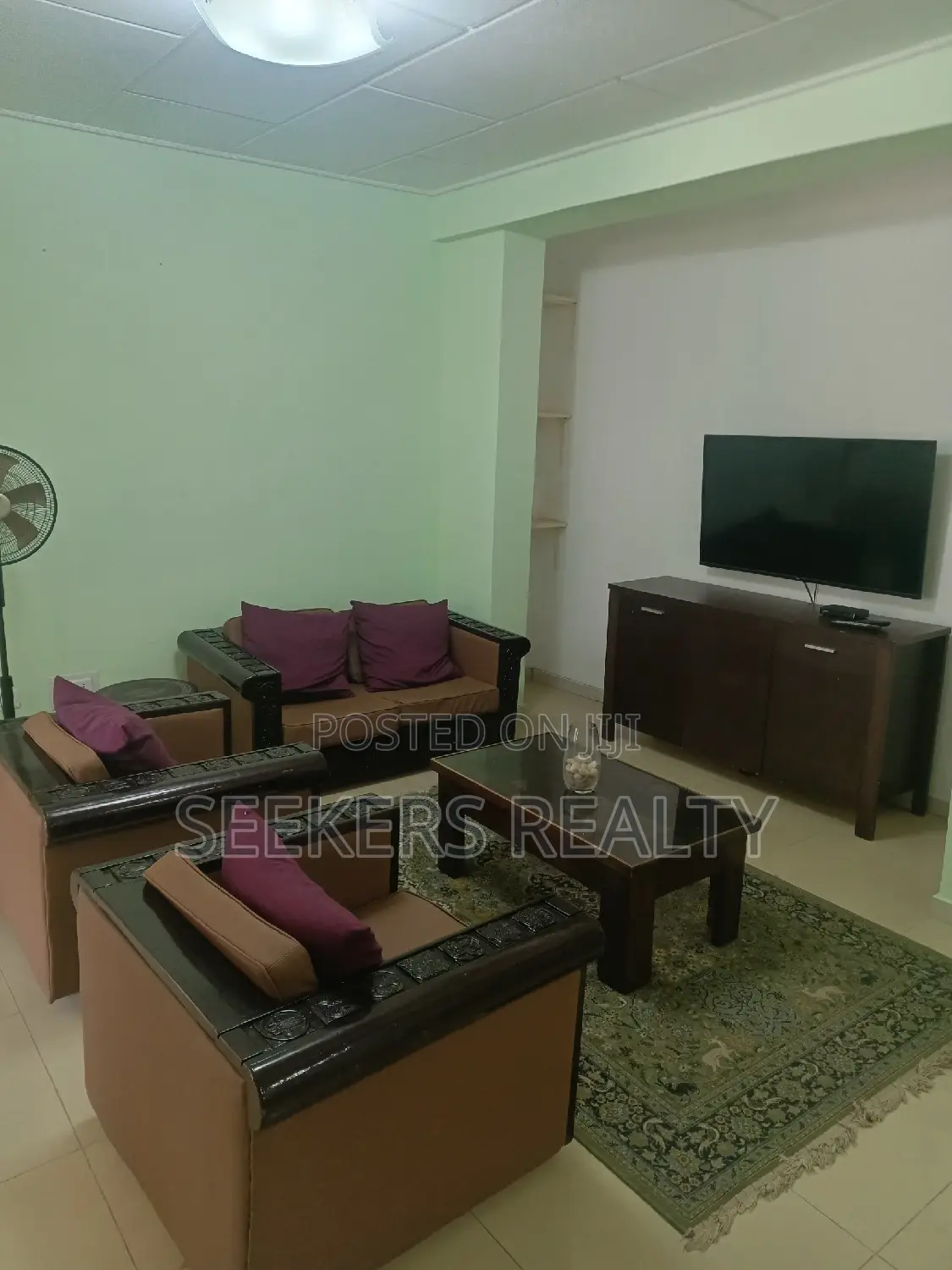 Furnished 1bdrm Apartment in Seekers Realty, Labone for rent
