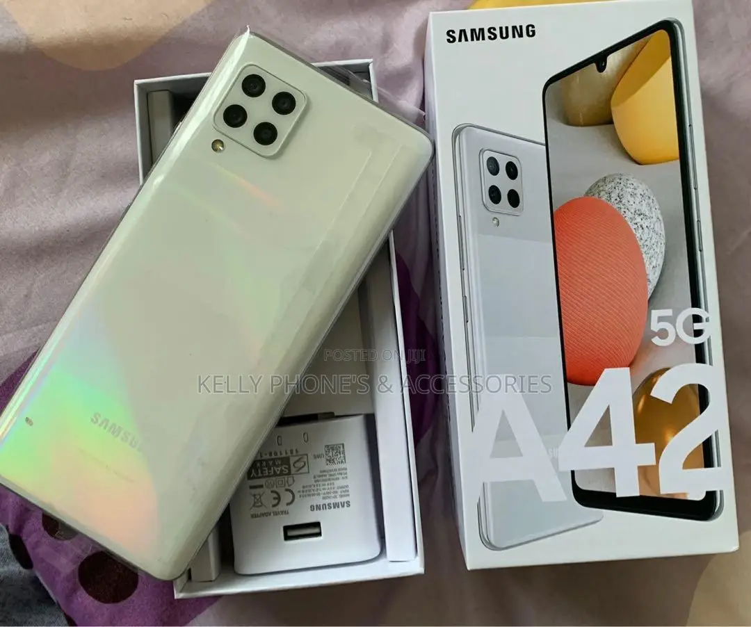 New Samsung Galaxy A42 5G 128 GB White