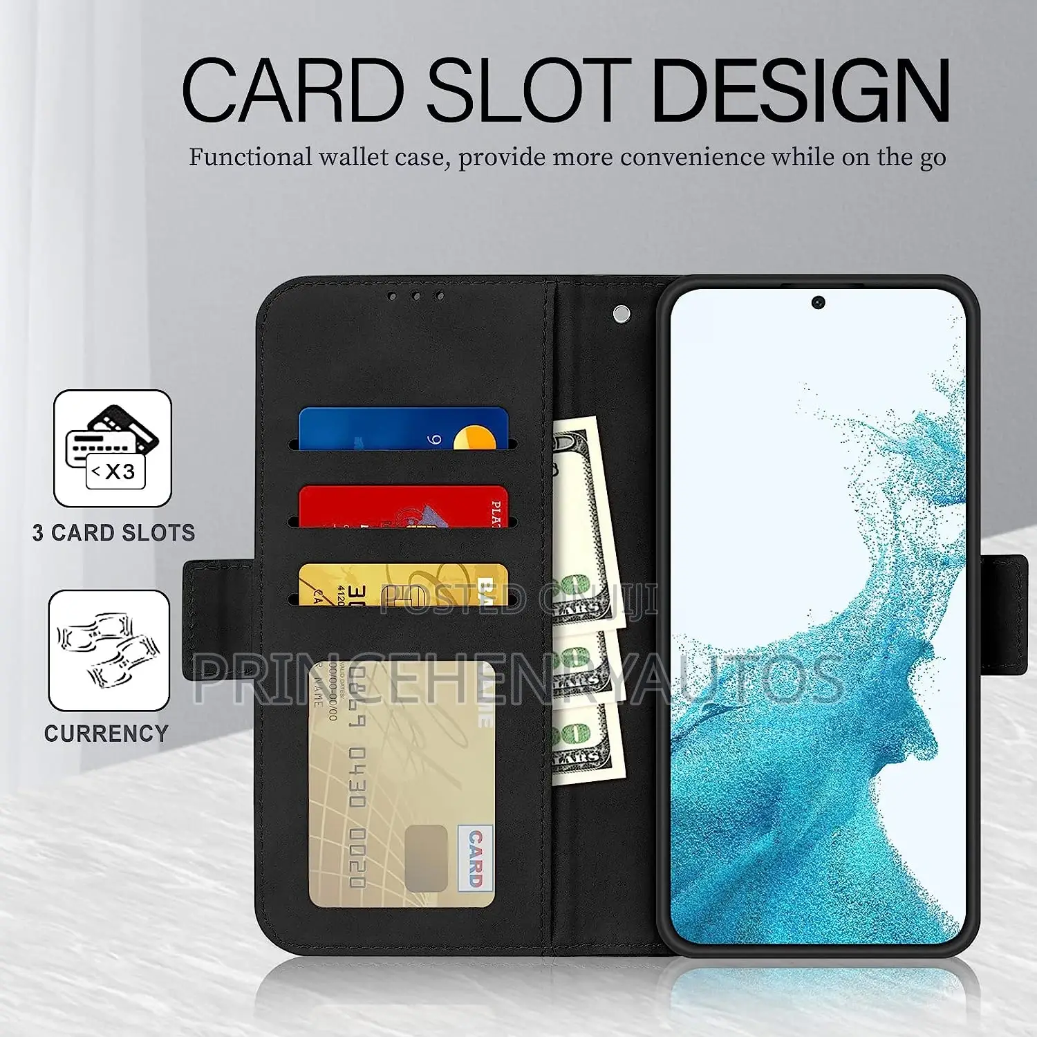 FYY Wallet Case for Samsung Galaxy S22+