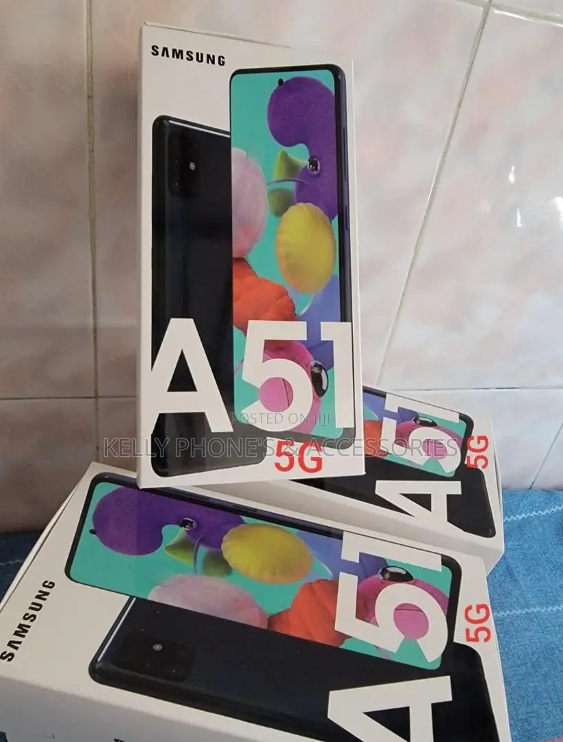 New Samsung Galaxy A51 5G 128 GB Black