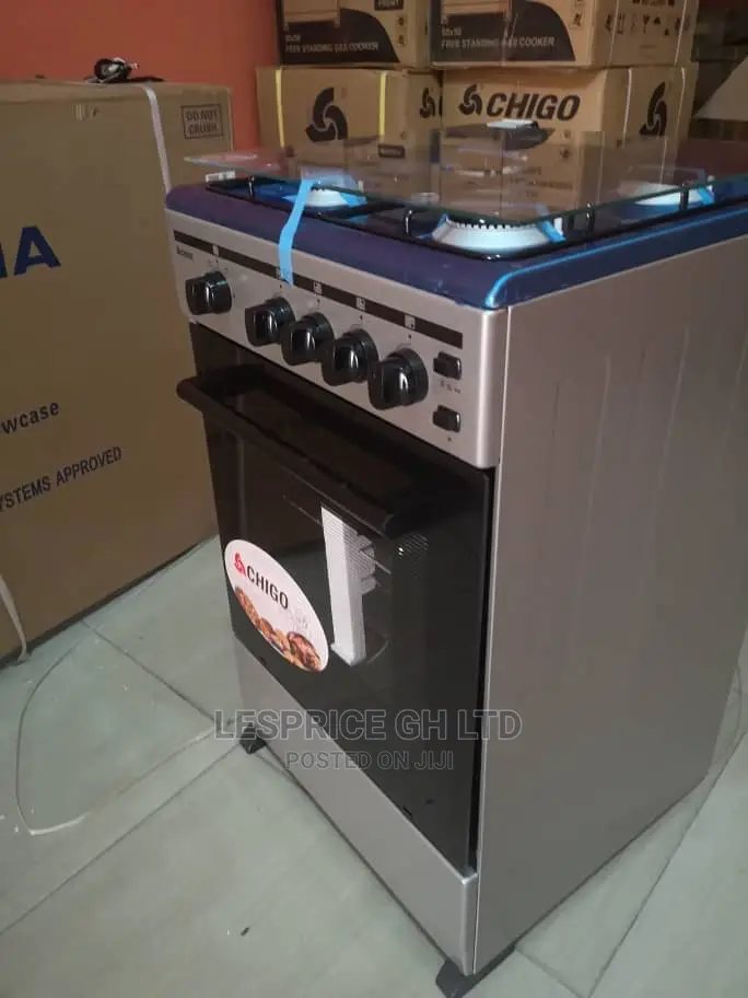 Chigo 50x50 Auto Ignition Gas Stove, Easy Cook