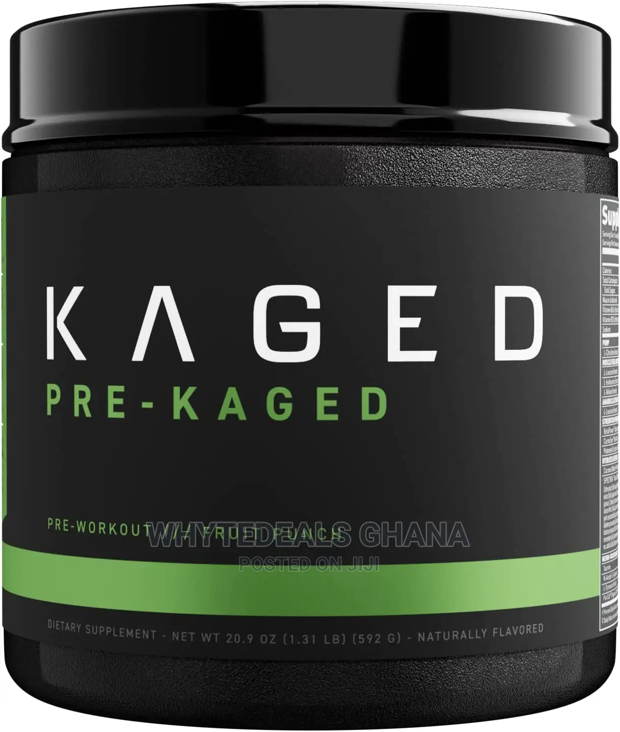 KAGED MUSCLE Preworkout for Men Women Intense Energy Focus