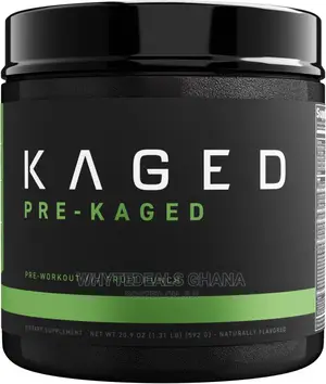 KAGED MUSCLE Preworkout for Men Women Intense Energy Focus