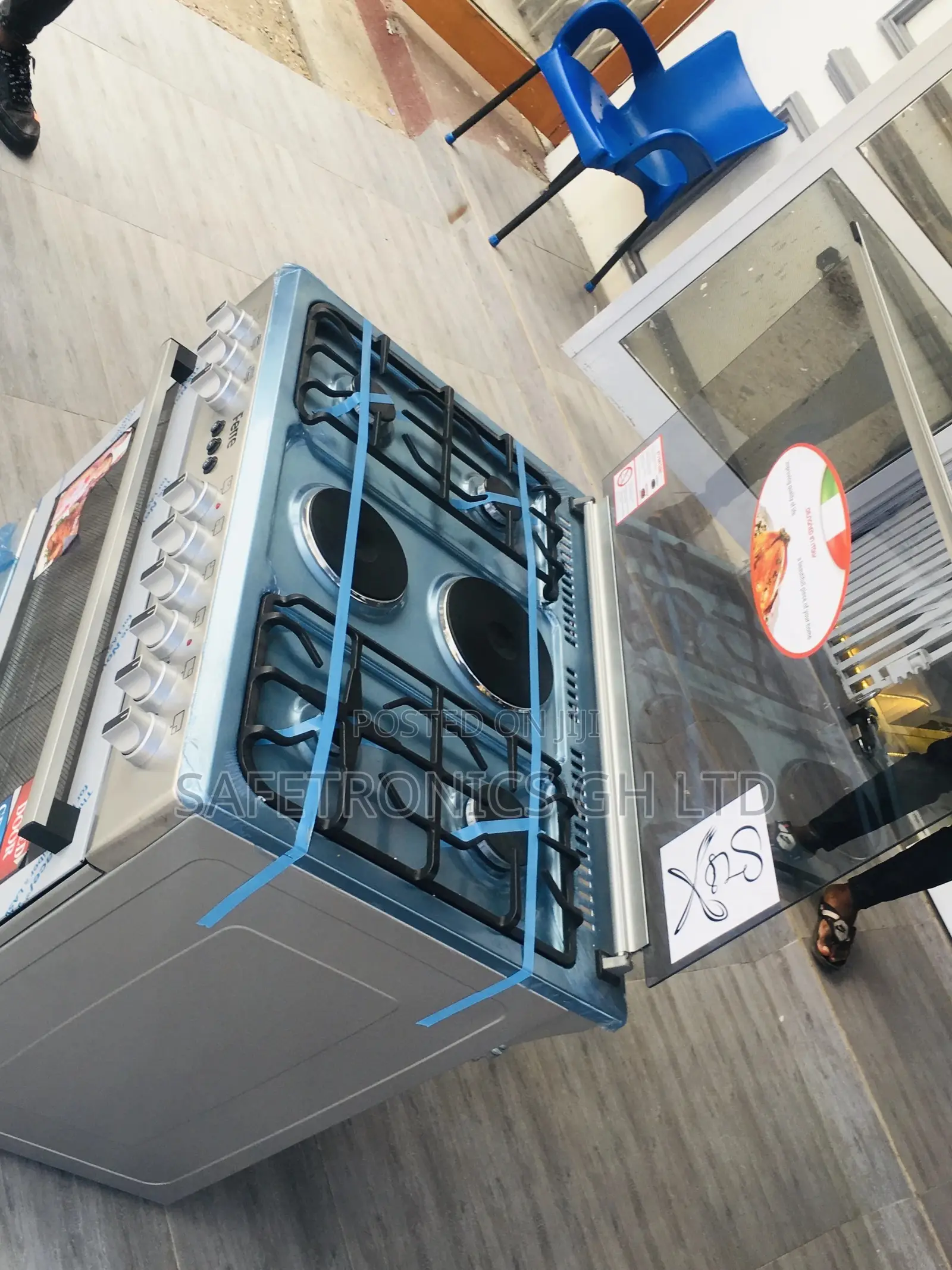 Durable Ferre Oven Cooker Grill 4 Gas 2 Electric 6 Burner 60