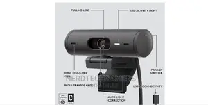 Logitech Brio 501 Full HD Webcam With Auto Light Correction