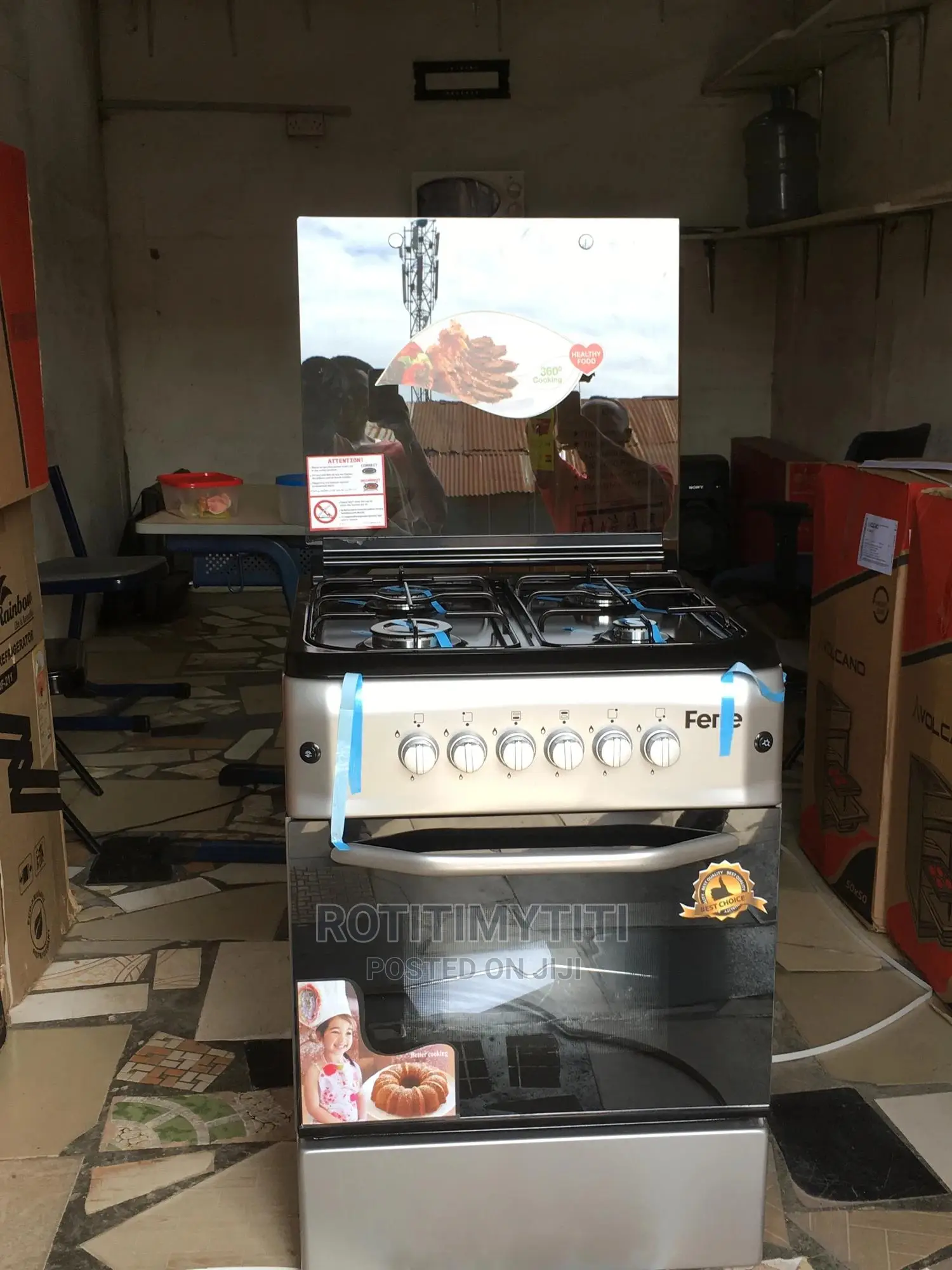 Gas Cooker, Ferre 60x60 Made in Turkey in Accra Metropolitan Kitchen