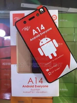 New Itel A14 plus 16 GB Black