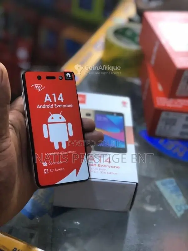 New Itel A14 plus 16 GB Black