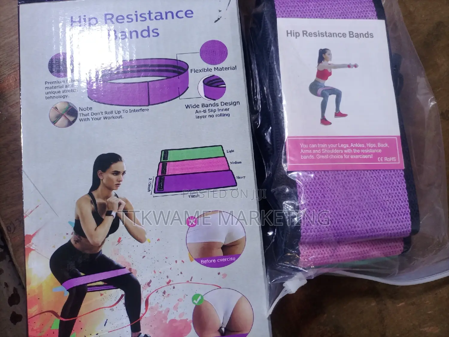 Exercise Hip Resistance Band