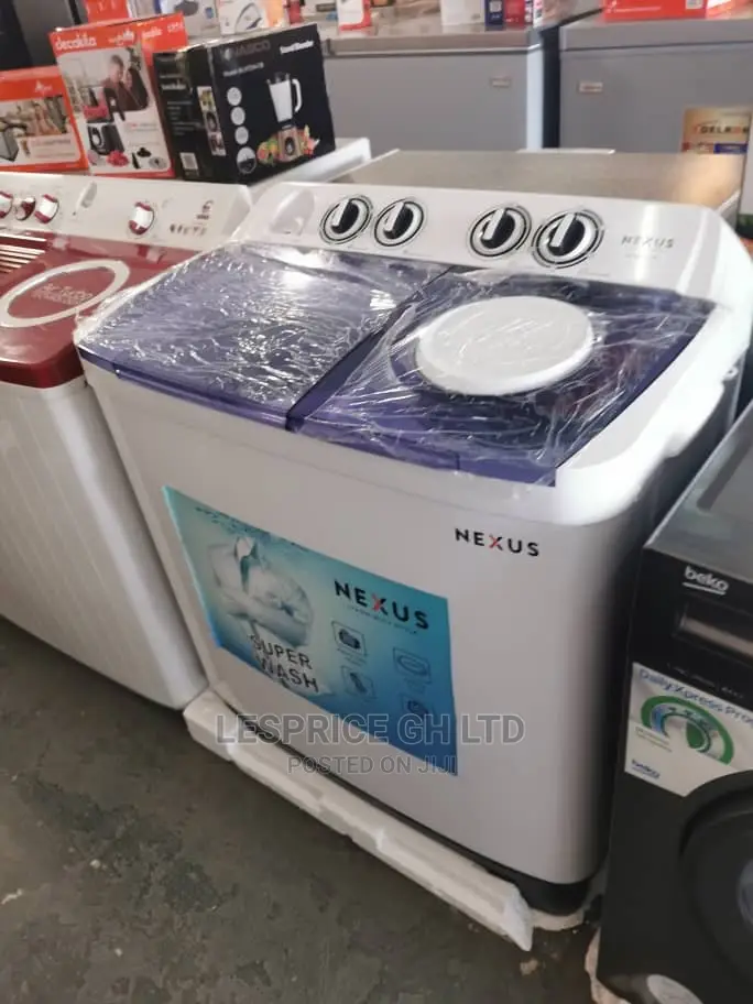 Nexus 12kg Semi Auto Non-Stop Washing Machine