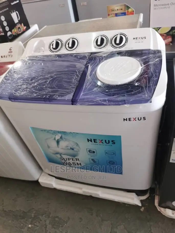 High Powered-Nexus 12kg Semi Auto Washing Machine