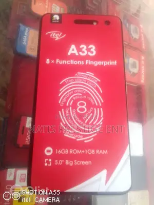New Itel A33 Plus 16 GB Black