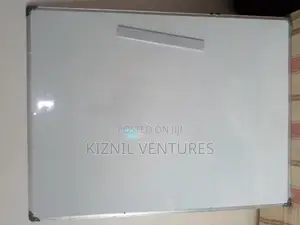 White Board Double Sides 90cm X 120cm +Free Magnetic Duster