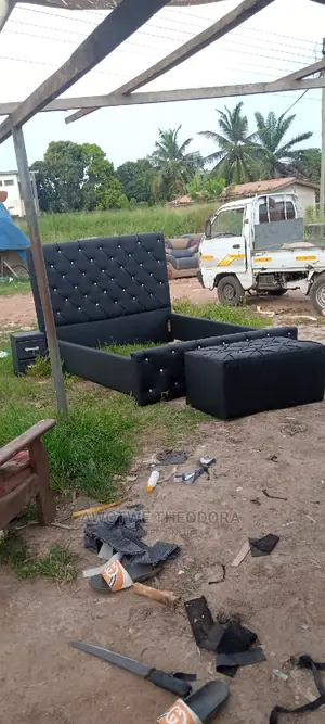 Quality Double With Ottoman ( Payment After Delivery)