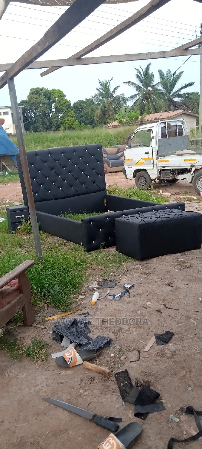 Quality Double With Ottoman ( Payment After Delivery)
