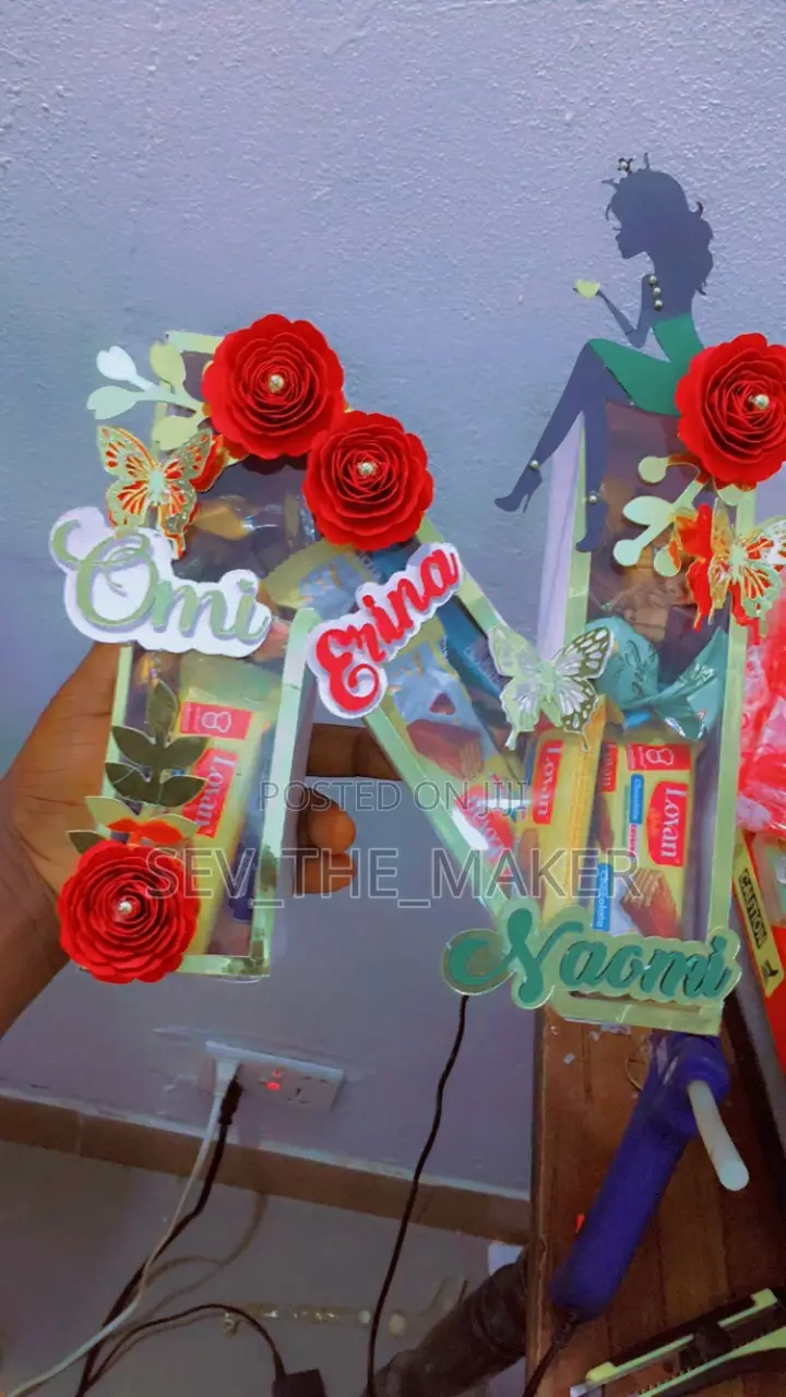 3D Letters and Numbers