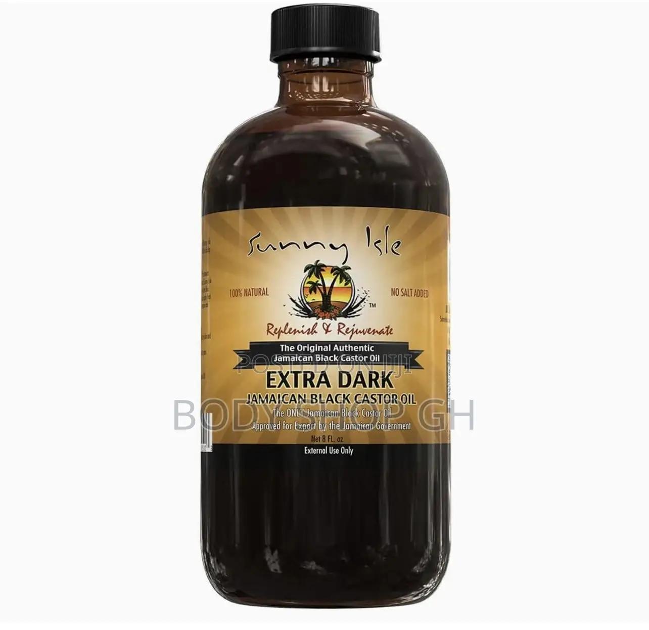 Sunny Isle Extra Dark Jamaican Black Castor Oil for Hair-4oz